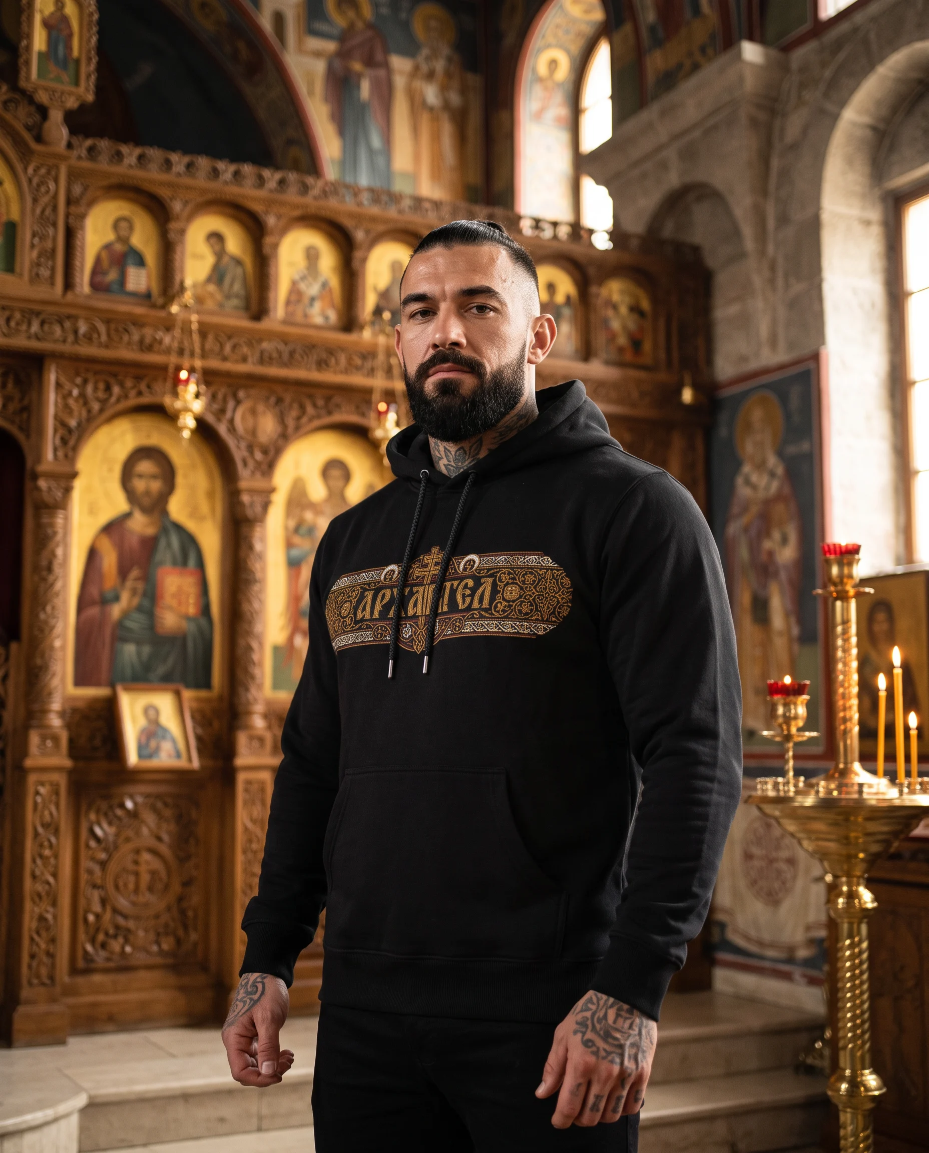 Архангел црни дукс – предња страна