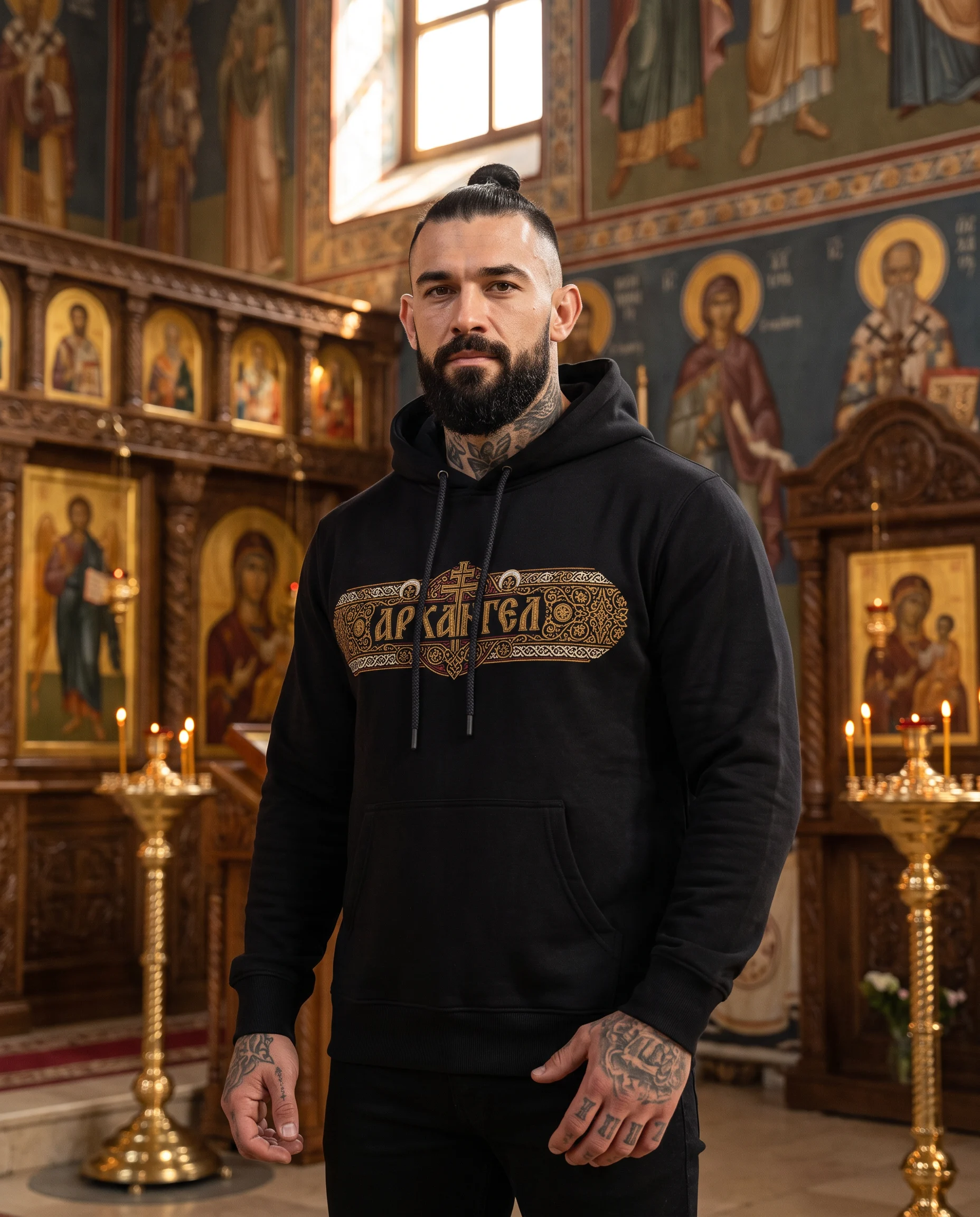 Архангел црни дукс – предња страна
