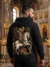 Свети Георгије Победоносац црни дукс – леђа